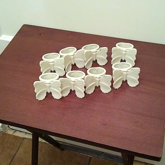 Butterfly Ceramic Napkin Holders - Picture 2 of 6